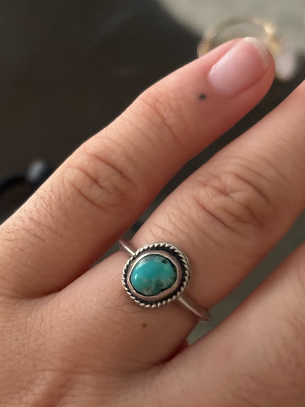 Sterling Silver Turquoise Ring